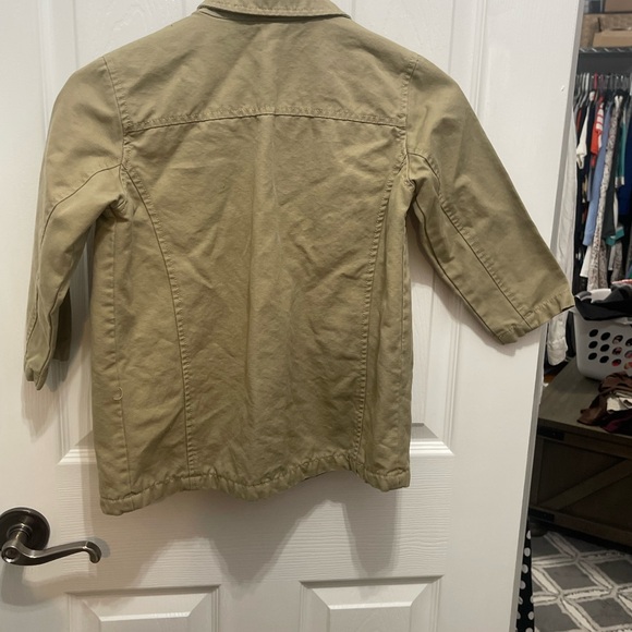 Old navy 5 T tan jacket button down - Picture 11 of 13